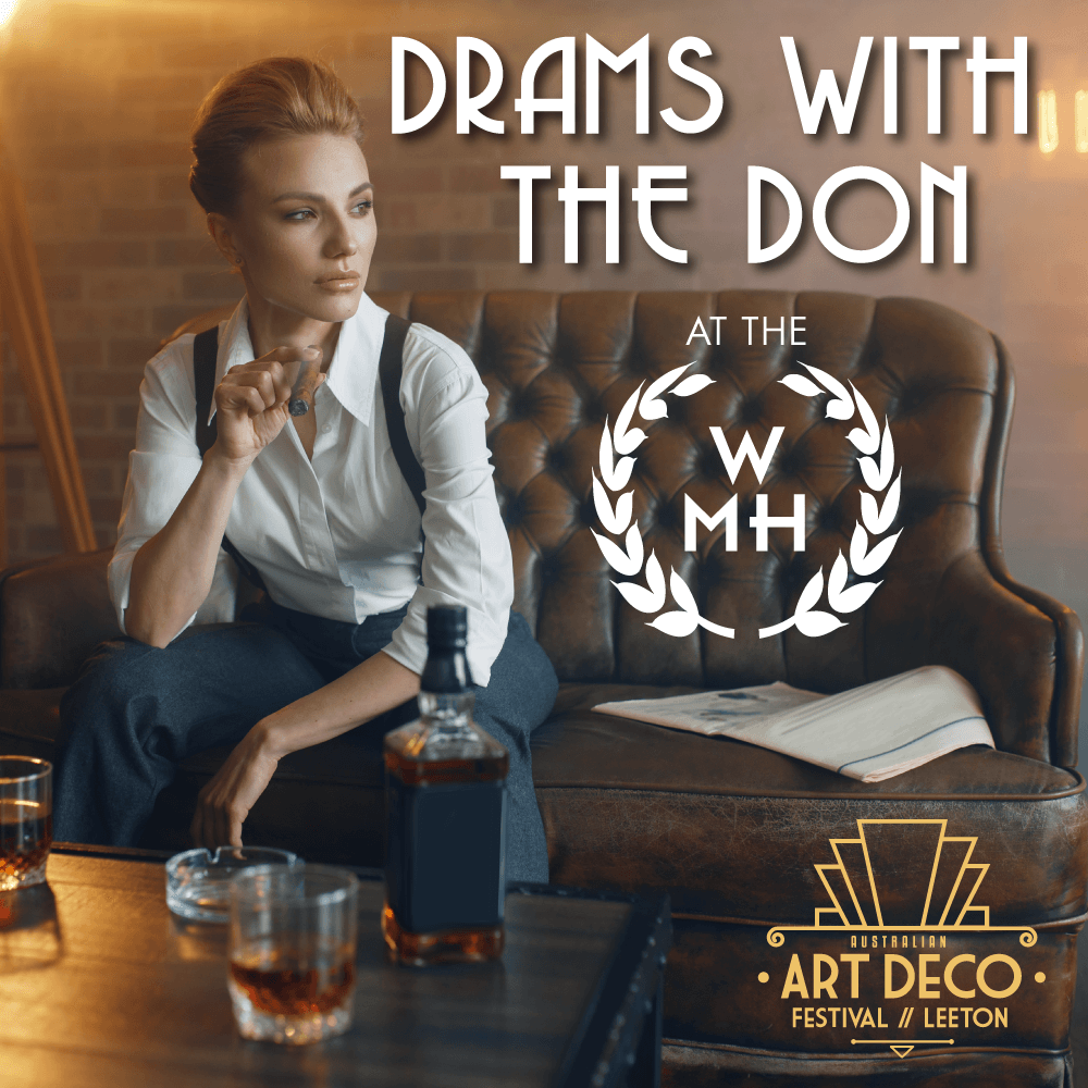 art deco festival past event banner drams with the don 2022
