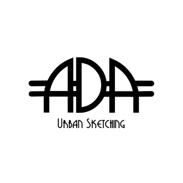 logo for aadf sponsor ada urban sketching