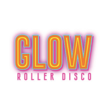 logo for aadf sponsor glow roller disco