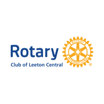 logo for aadf sponsor rotary club of leeton central